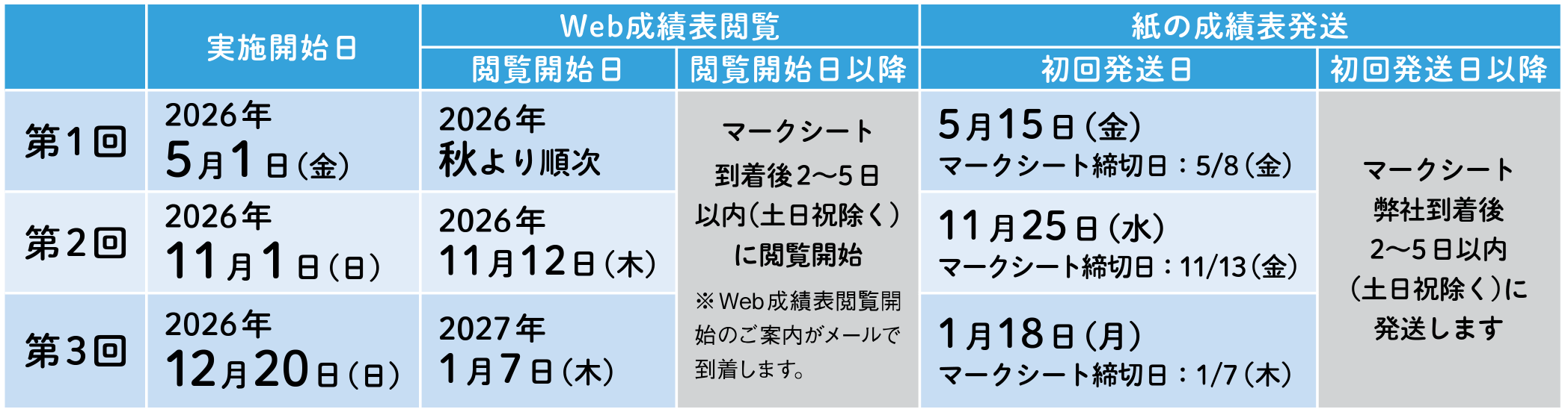 ほけもし日程（団体）
